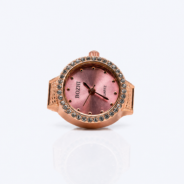 BOZHI Gryning – Minimalistisk Watch Ring i Rostfritt Stål