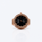 BOZHI Gryning – Minimalistisk Watch Ring i Rostfritt Stål