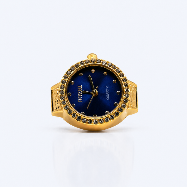 BOZHI Gryning – Minimalistisk Watch Ring i Rostfritt Stål