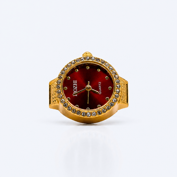 BOZHI Gryning – Minimalistisk Watch Ring i Rostfritt Stål