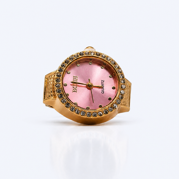 BOZHI Gryning – Minimalistisk Watch Ring i Rostfritt Stål