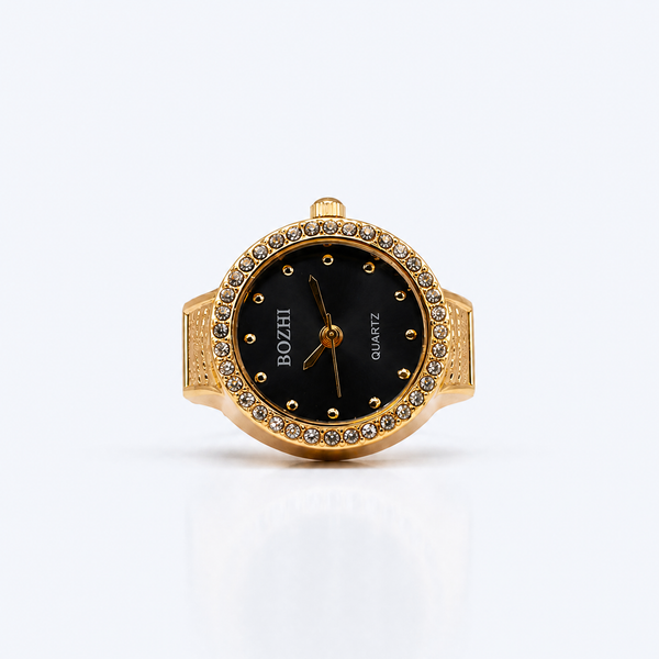 BOZHI Gryning – Minimalistisk Watch Ring i Rostfritt Stål