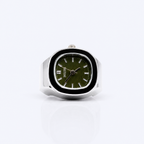 BOZHI Fjord – Minimalistisk Watch Ring i Rostfritt Stål