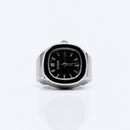 BOZHI Fjord – Minimalistisk Watch Ring i Rostfritt Stål