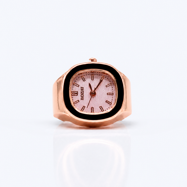 BOZHI Fjord – Minimalistisk Watch Ring i Rostfritt Stål