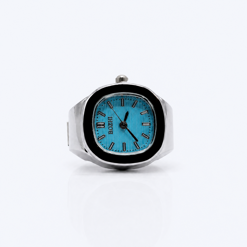 BOZHI Fjord – Minimalistisk Watch Ring i Rostfritt Stål