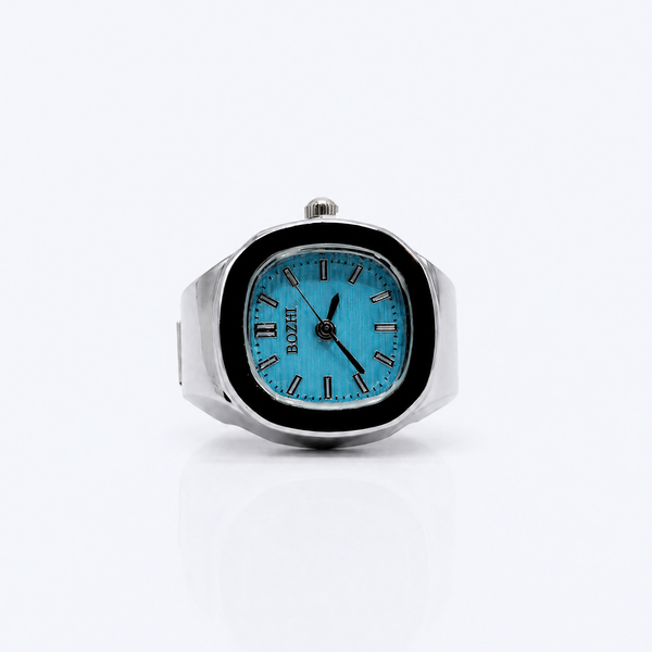 BOZHI Fjord – Minimalistisk Watch Ring i Rostfritt Stål