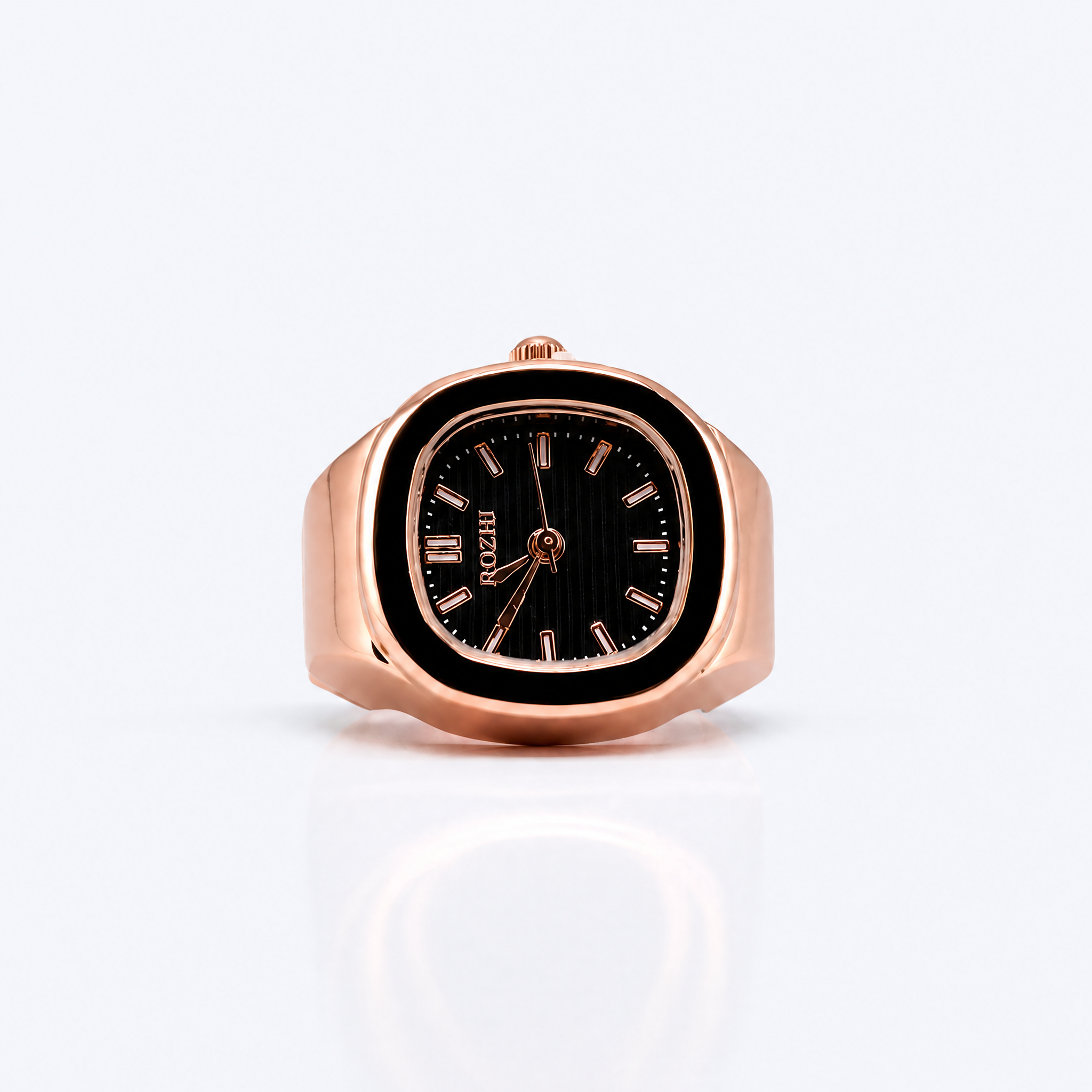 BOZHI Fjord – Minimalistisk Watch Ring i Rostfritt Stål