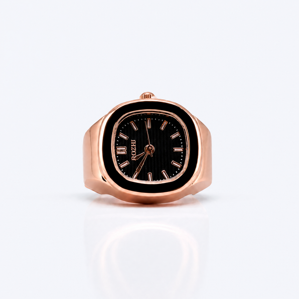 BOZHI Fjord – Minimalistisk Watch Ring i Rostfritt Stål