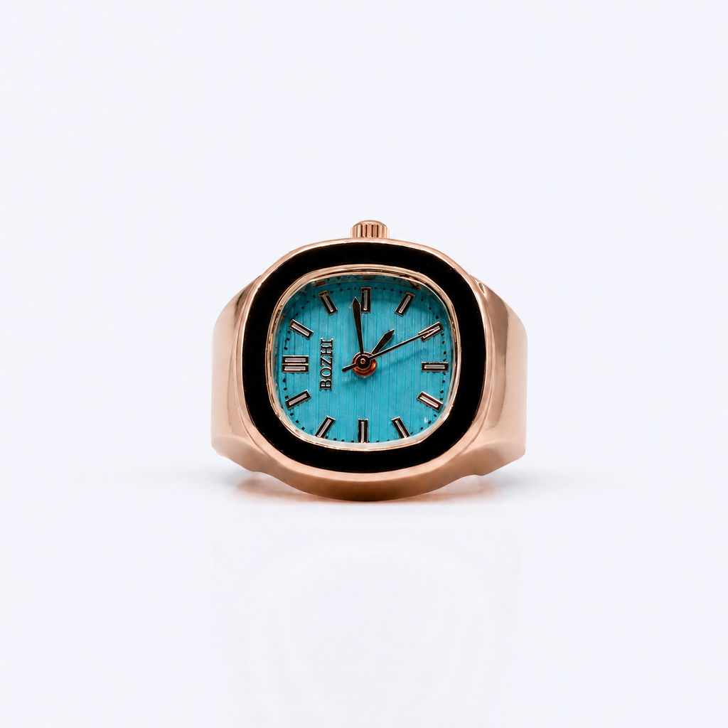 BOZHI Fjord – Minimalistisk Watch Ring i Rostfritt Stål