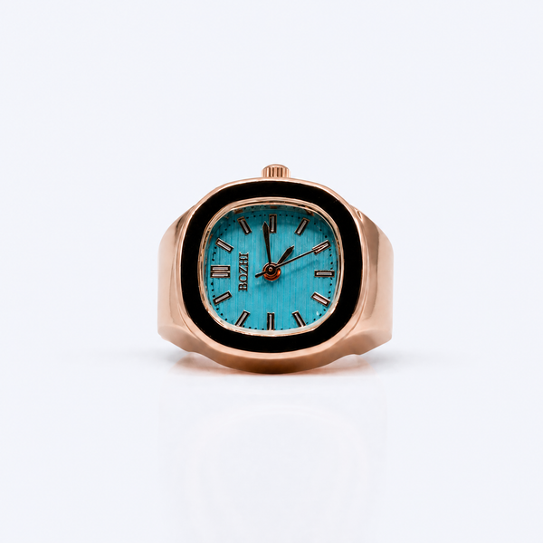 BOZHI Fjord – Minimalistisk Watch Ring i Rostfritt Stål