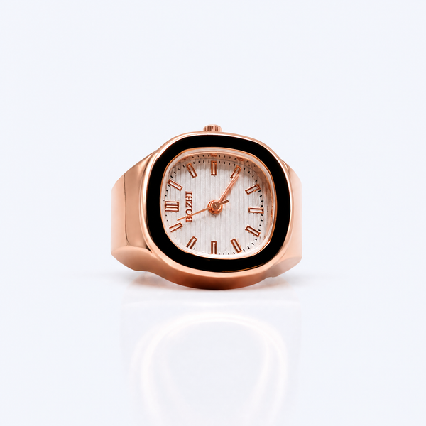 BOZHI Fjord – Minimalistisk Watch Ring i Rostfritt Stål