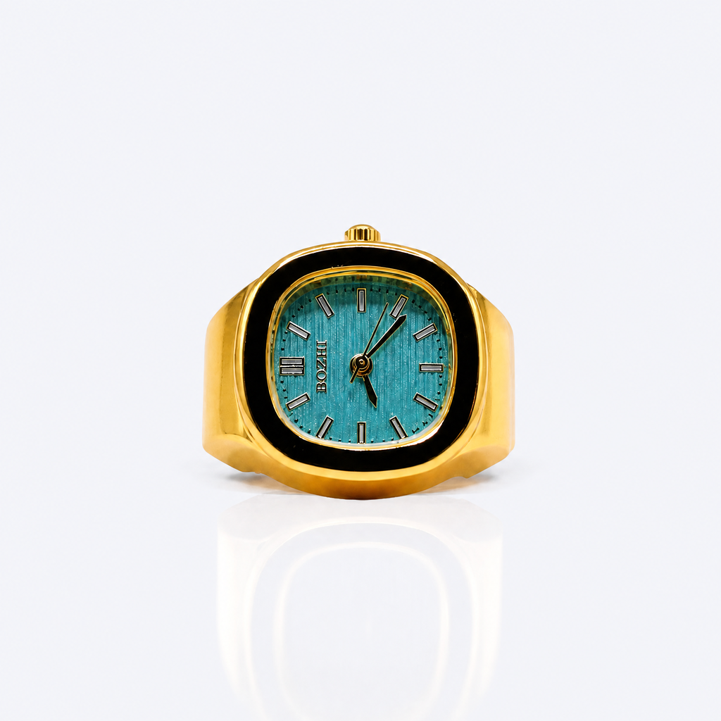 BOZHI Fjord – Minimalistisk Watch Ring i Rostfritt Stål