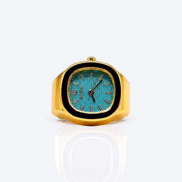 BOZHI Fjord – Minimalistisk Watch Ring i Rostfritt Stål