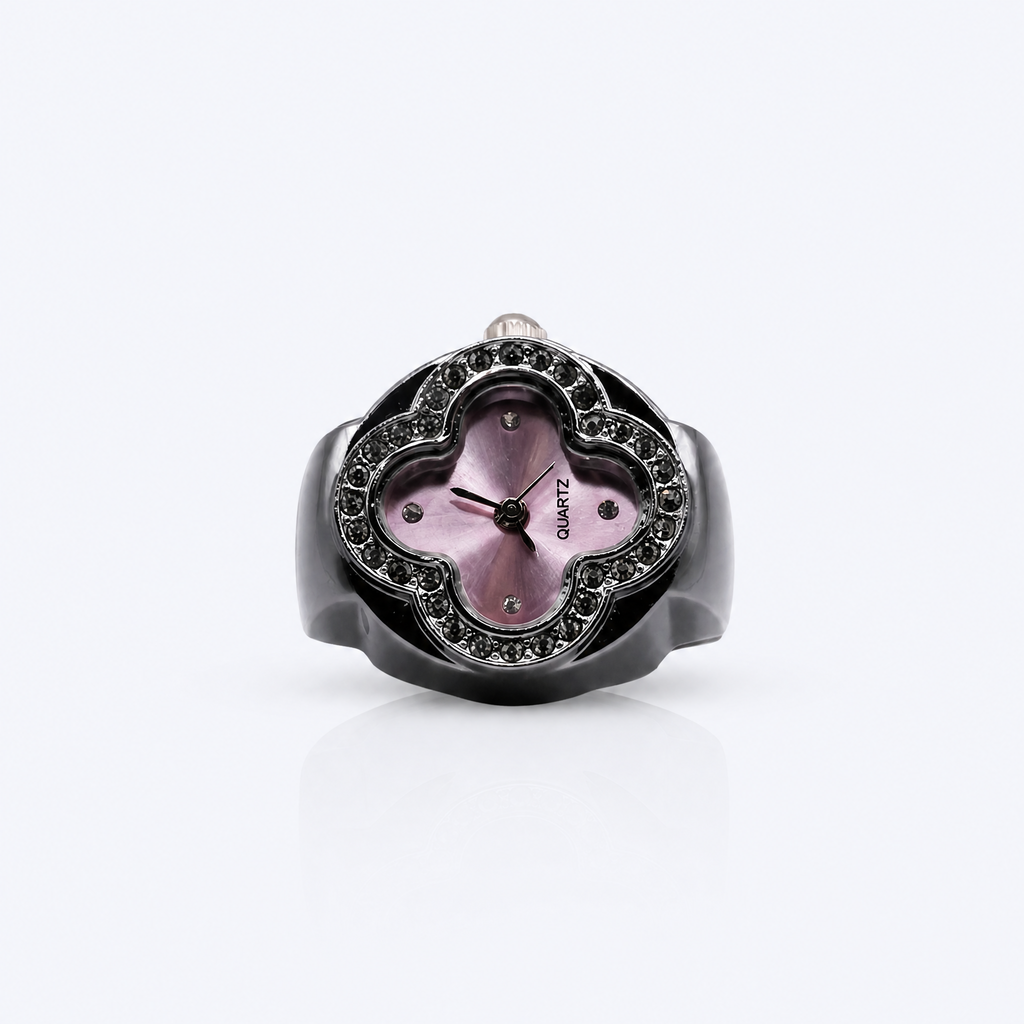 BOZHI Klöver – Minimalistisk Watch Ring i Rostfritt Stål