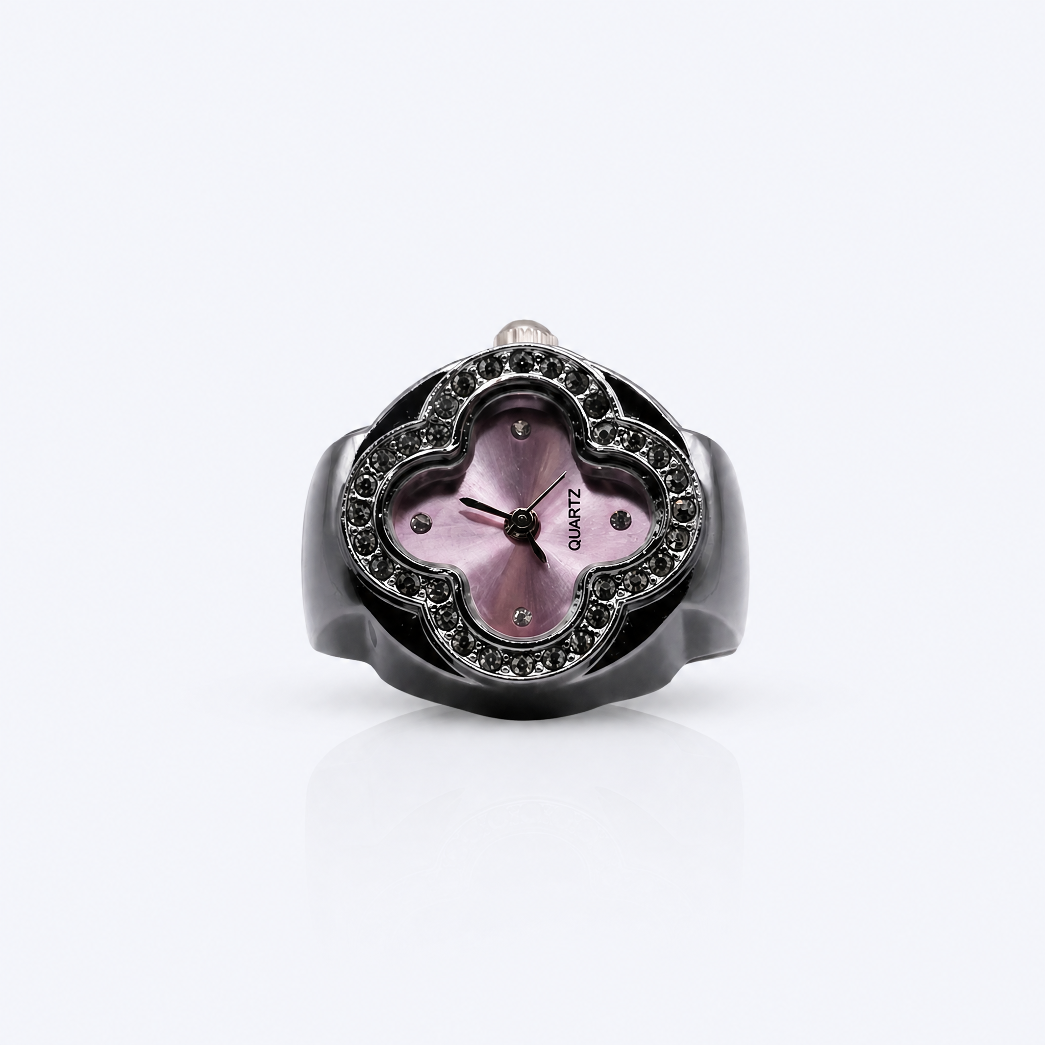 BOZHI Klöver – Minimalistisk Watch Ring i Rostfritt Stål