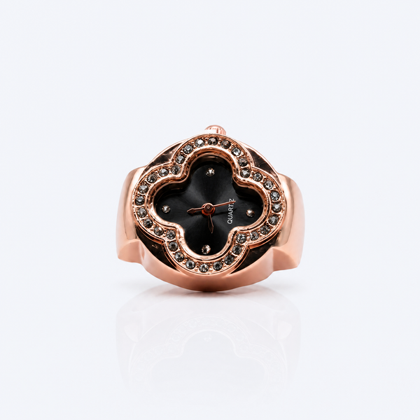 BOZHI Klöver – Minimalistisk Watch Ring i Rostfritt Stål
