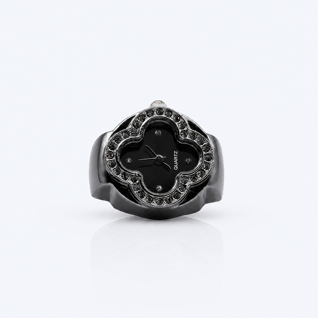 BOZHI Klöver – Minimalistisk Watch Ring i Rostfritt Stål