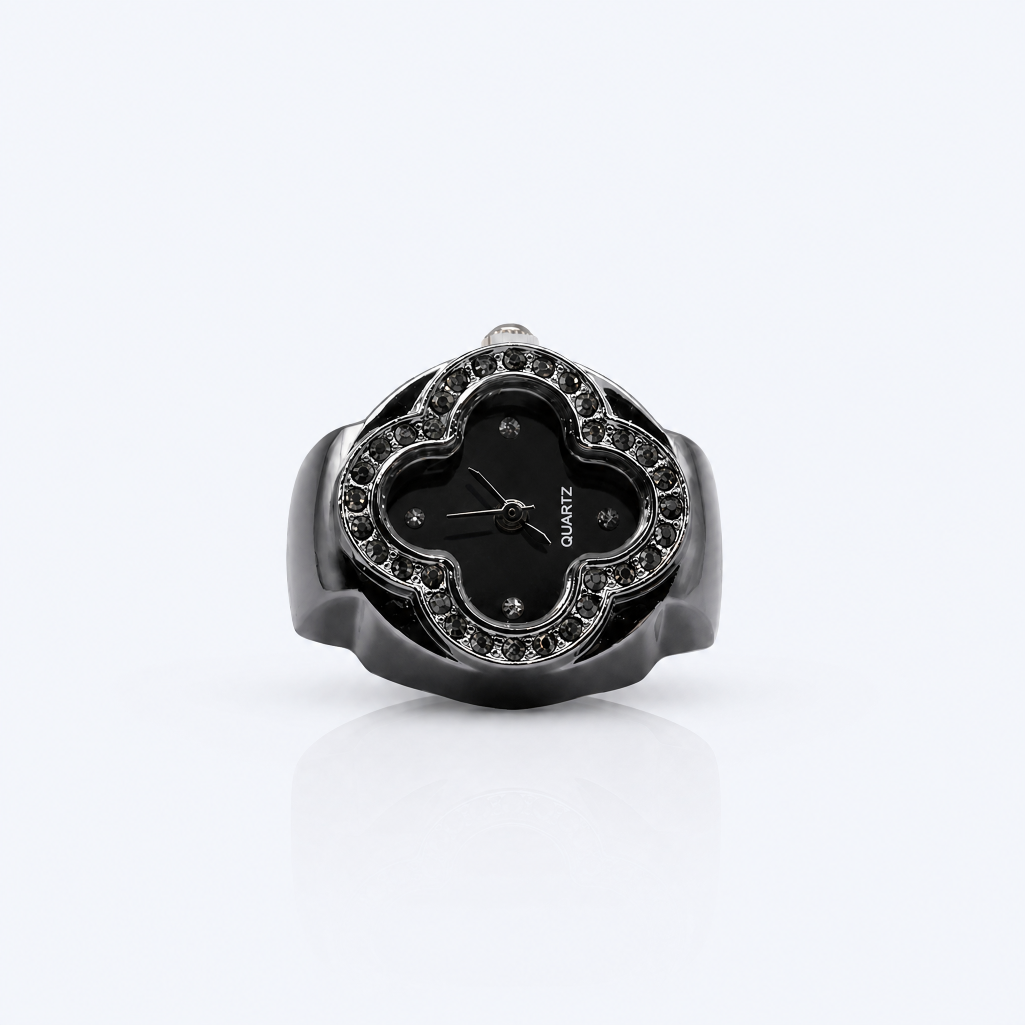BOZHI Klöver – Minimalistisk Watch Ring i Rostfritt Stål