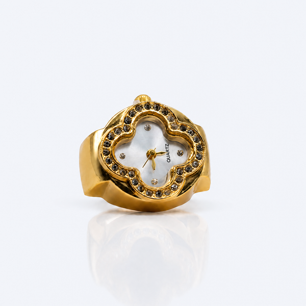 BOZHI Klöver – Minimalistisk Watch Ring i Rostfritt Stål