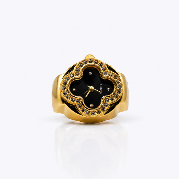 BOZHI Klöver – Minimalistisk Watch Ring i Rostfritt Stål