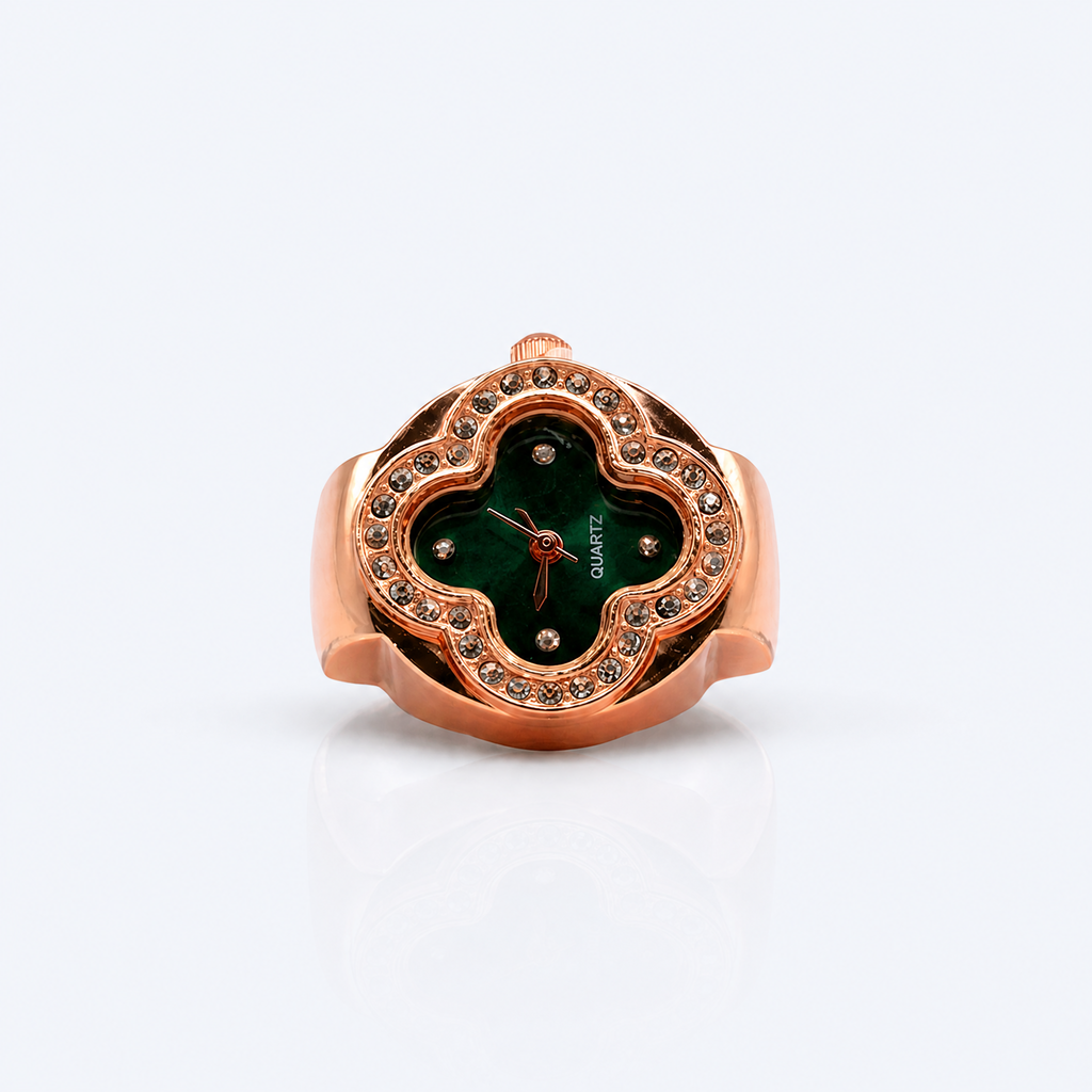 BOZHI Klöver – Minimalistisk Watch Ring i Rostfritt Stål