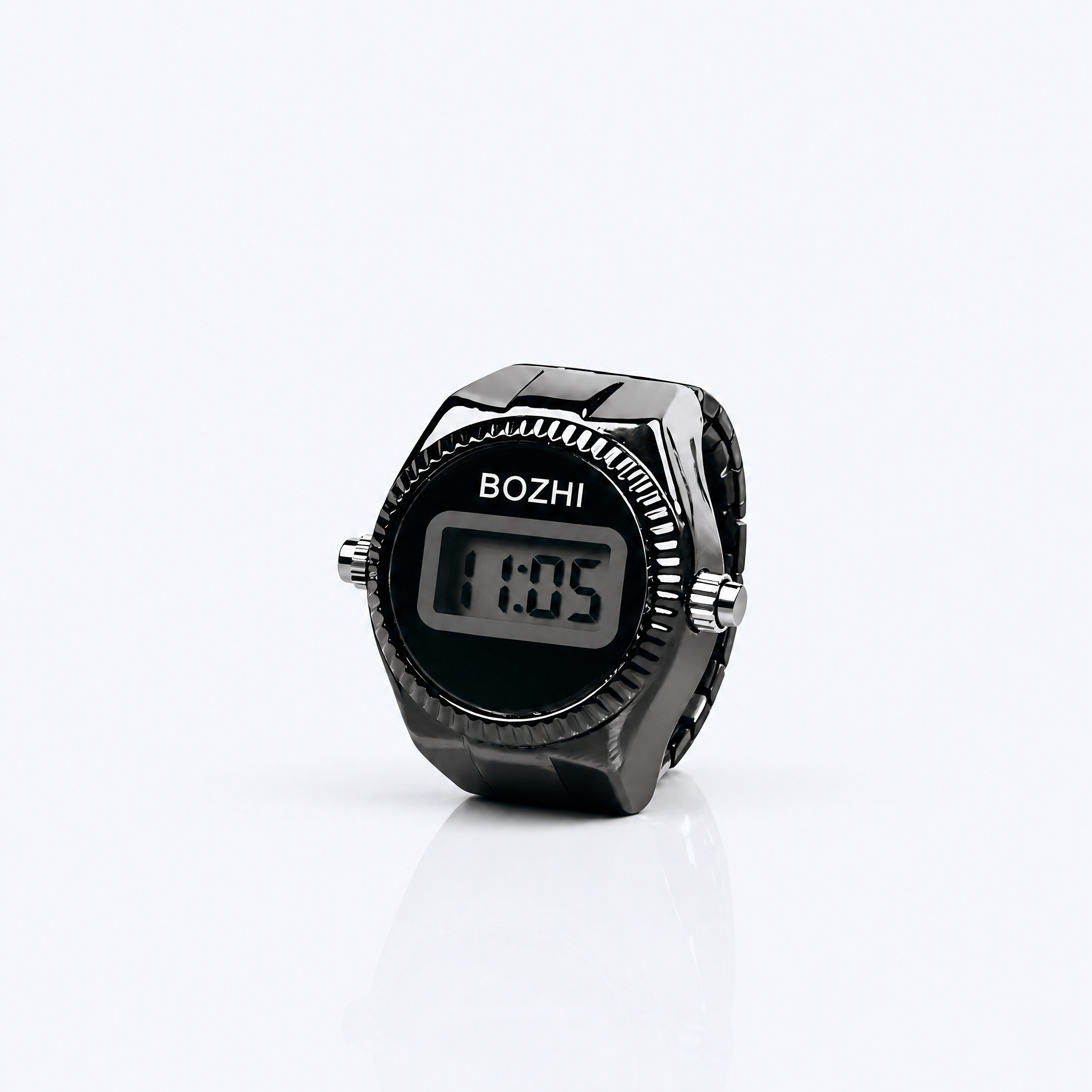 BOZHI Axis – Minimalistisk Watch Ring i Rostfritt Stål