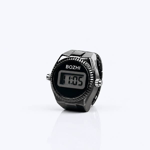 BOZHI Axis – Minimalistisk Watch Ring i Rostfritt Stål