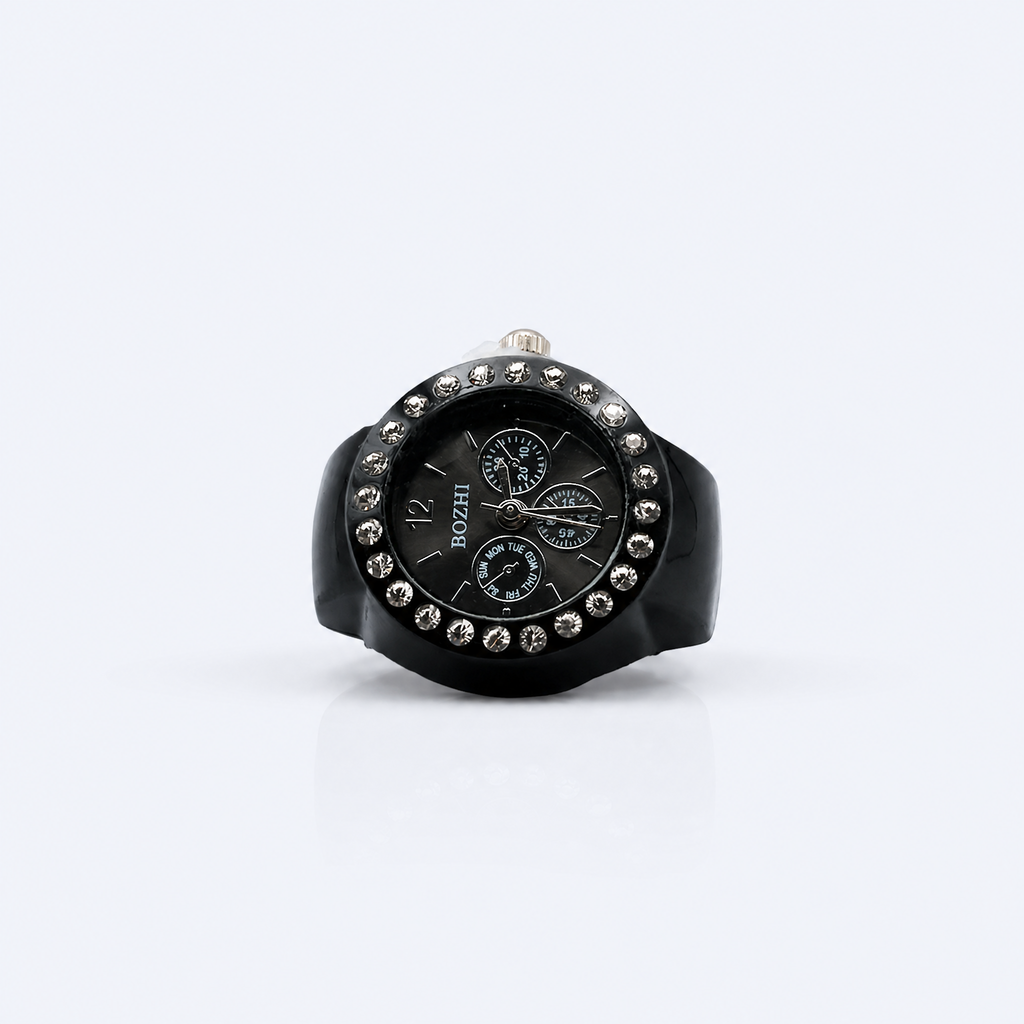 BOZHI Nord – Minimalistisk Watch Ring i Rostfritt Stål