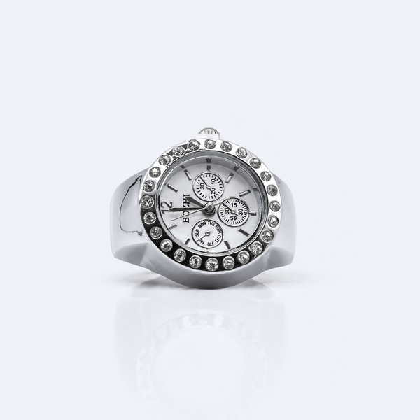 BOZHI Nord – Minimalistisk Watch Ring i Rostfritt Stål