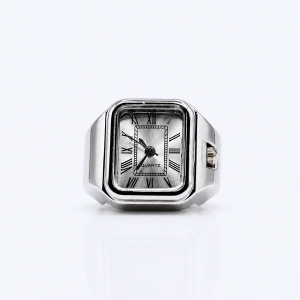 BOZHI Aurora – Minimalistisk Watch Ring i Rostfritt Stål