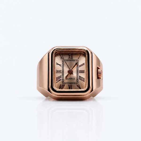 BOZHI Aurora – Minimalistisk Watch Ring i Rostfritt Stål