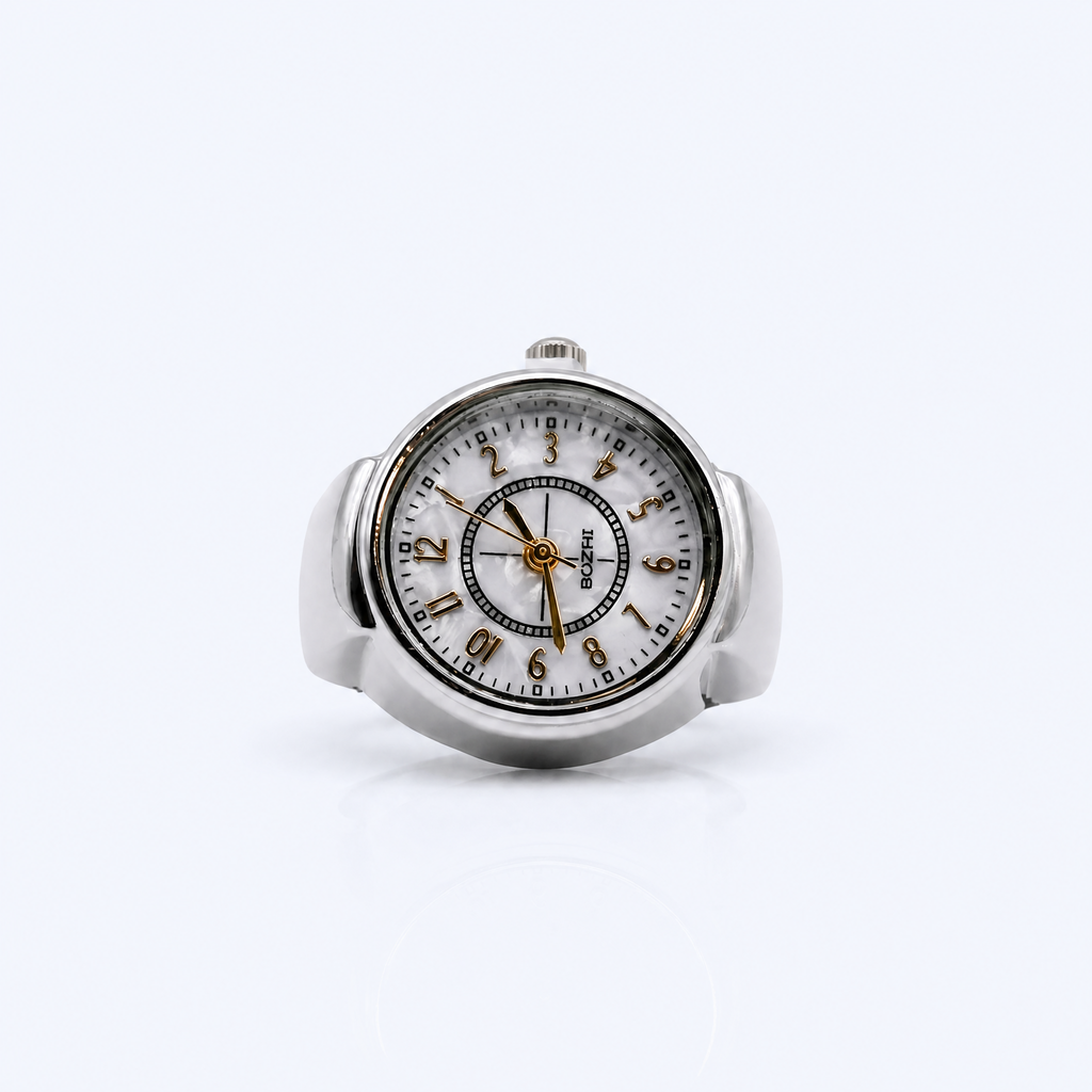 BOZHI Svea – Minimalistisk Watch Ring i Rostfritt Stål
