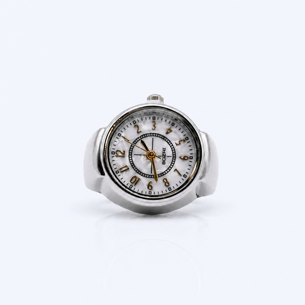 BOZHI Svea – Minimalistisk Watch Ring i Rostfritt Stål