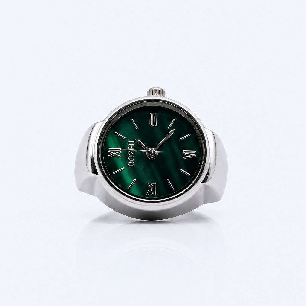 BOZHI Delta – Minimalistisk Watch Ring i Rostfritt Stål