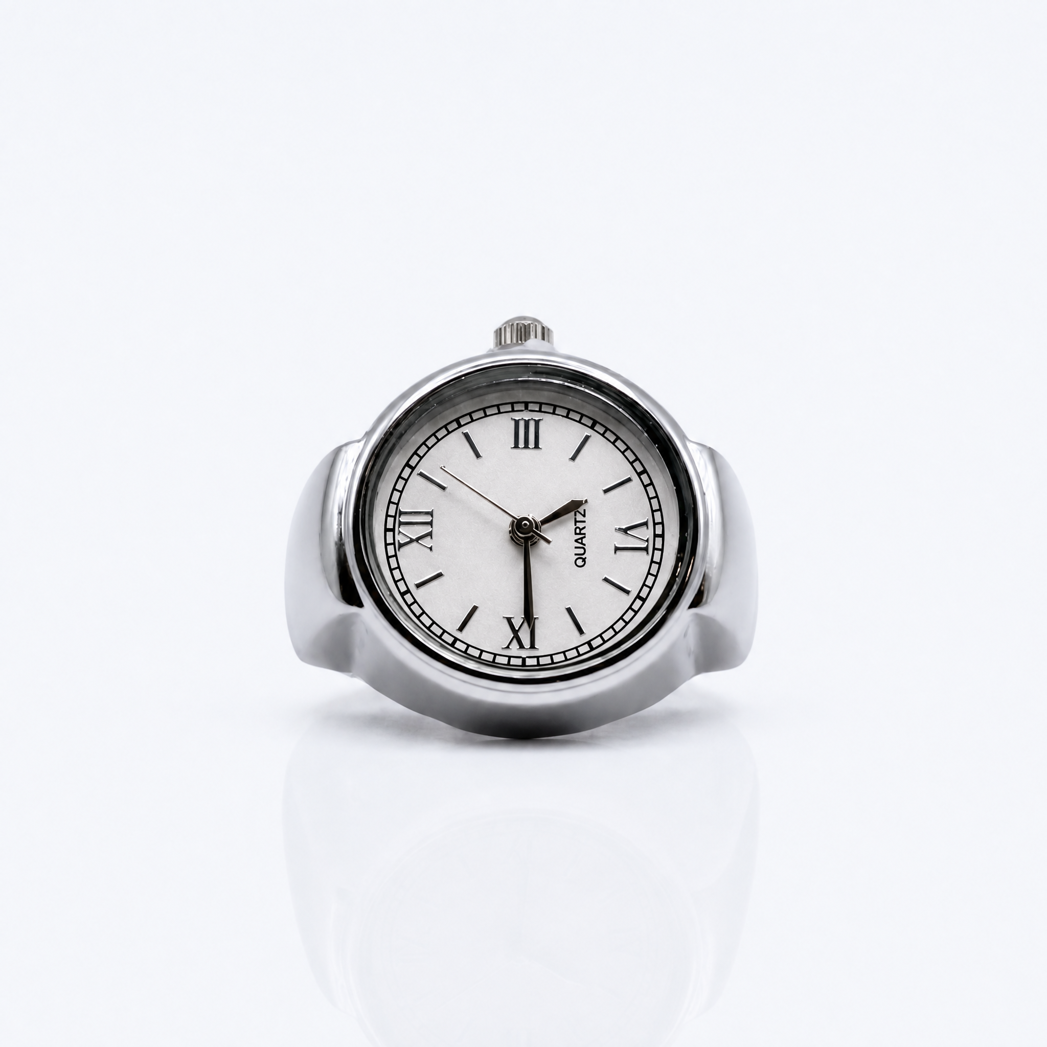 BOZHI Ark – Minimalistisk Watch Ring i Rostfritt Stål