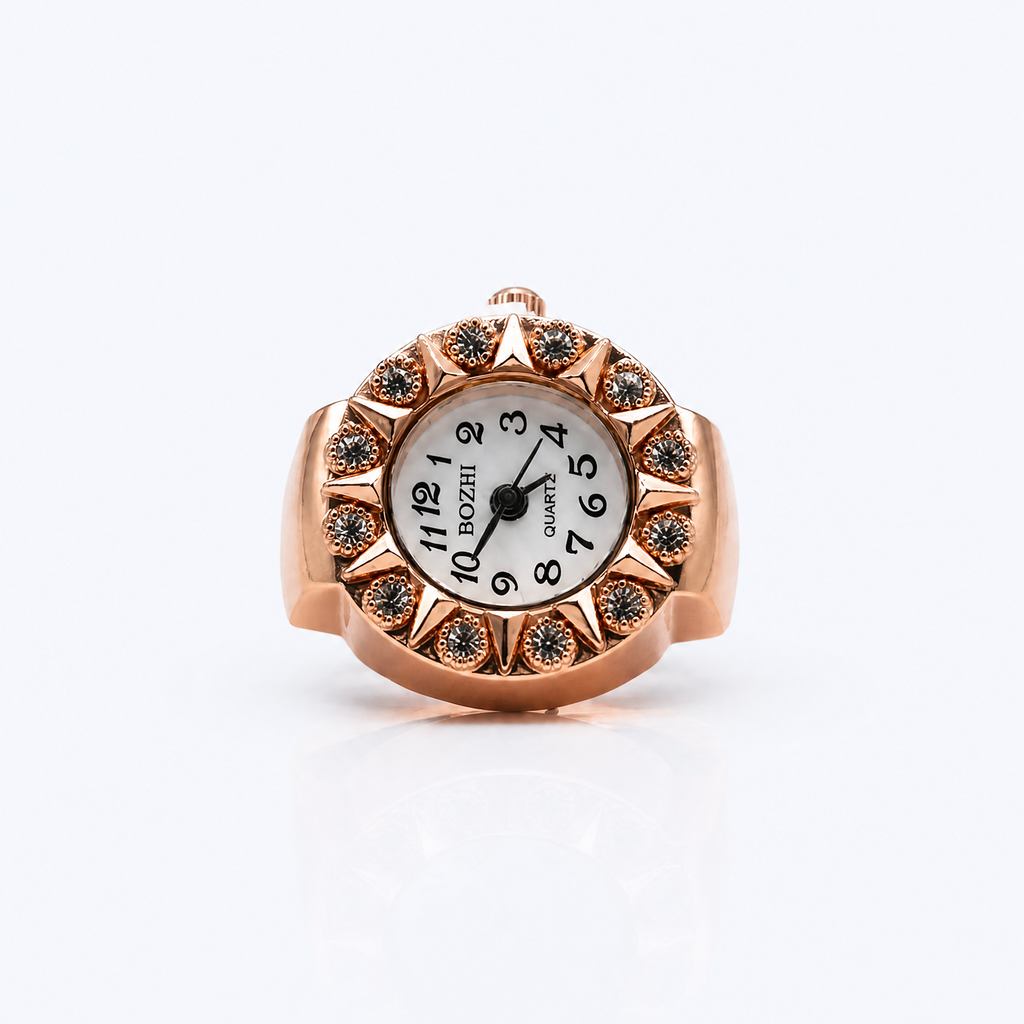 BOZHI Halo – Minimalistisk Watch Ring i Rostfritt Stål