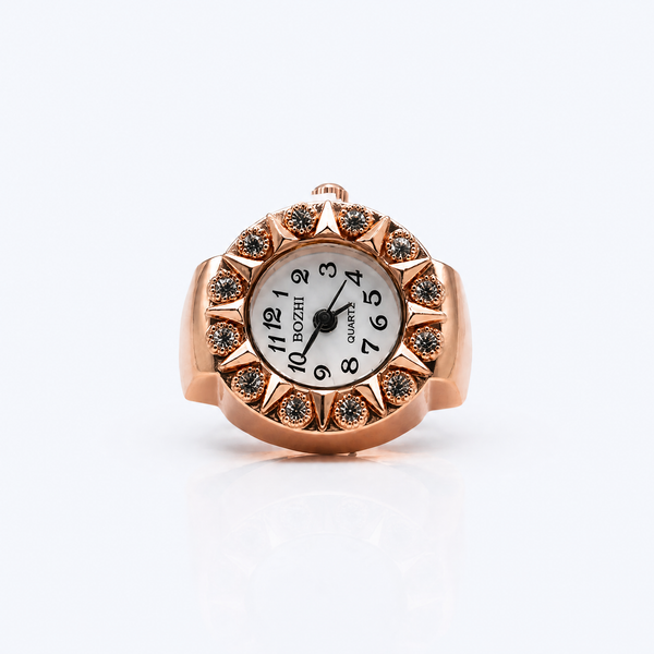 BOZHI Halo – Minimalistisk Watch Ring i Rostfritt Stål