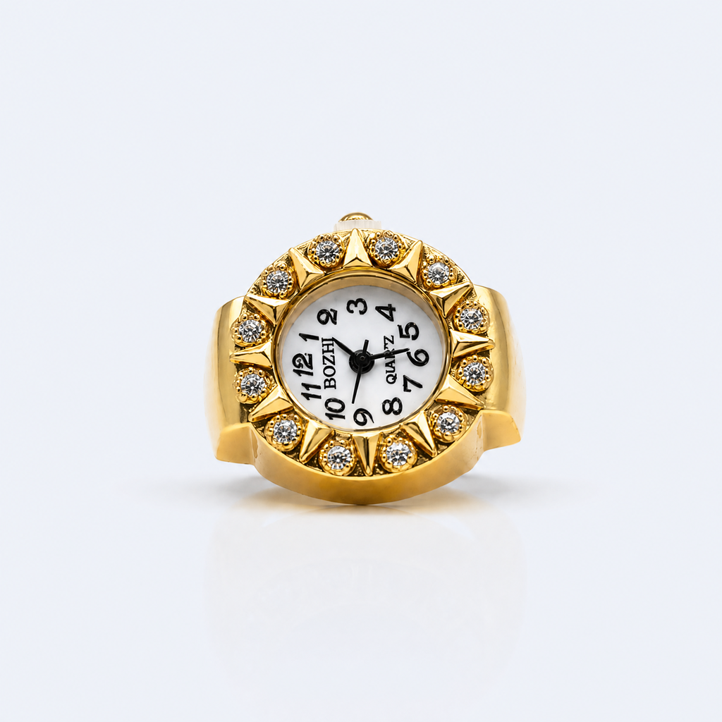 BOZHI Halo – Minimalistisk Watch Ring i Rostfritt Stål