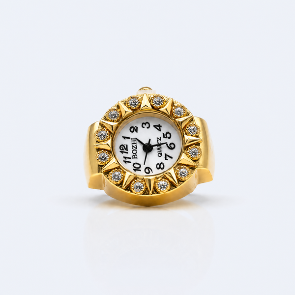 BOZHI Halo – Minimalistisk Watch Ring i Rostfritt Stål