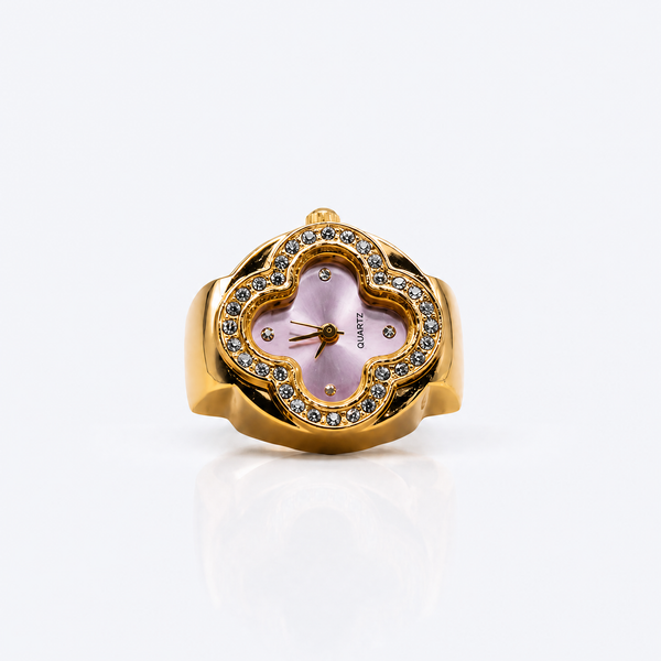 BOZHI Klöver – Minimalistisk Watch Ring i Rostfritt Stål