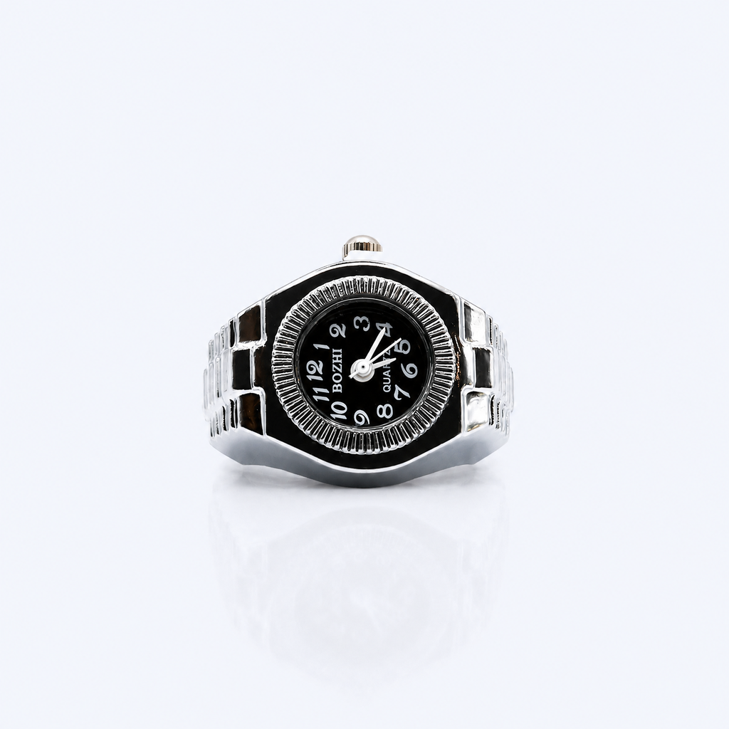 BOZHI Polar – Minimalistisk Watch Ring i Rostfritt Stål