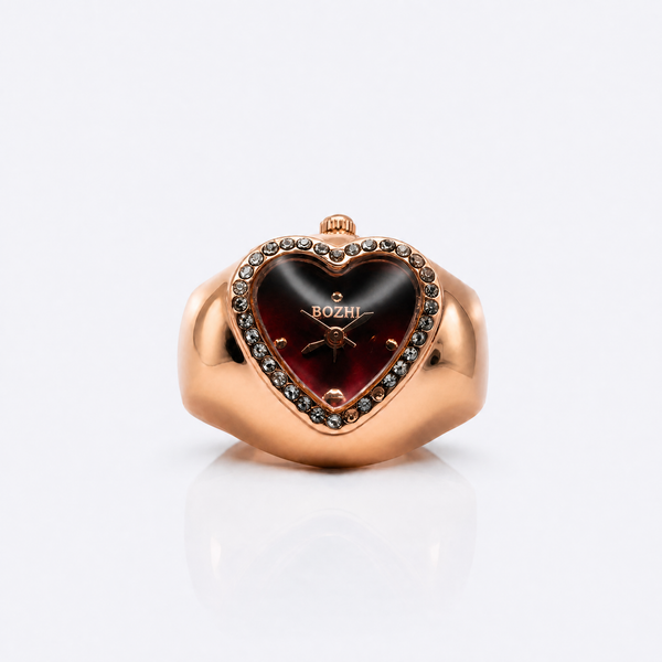BOZHI Luna – Minimalistisk Watch Ring i Rostfritt Stål