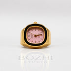 BOZHI Fjord – Minimalistisk Watch Ring i Rostfritt Stål