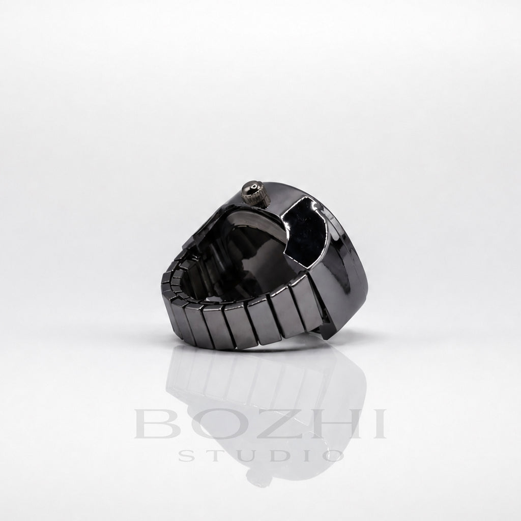 BOZHI Fjord – Minimalistisk Watch Ring i Rostfritt Stål