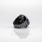 BOZHI Fjord – Minimalistisk Watch Ring i Rostfritt Stål