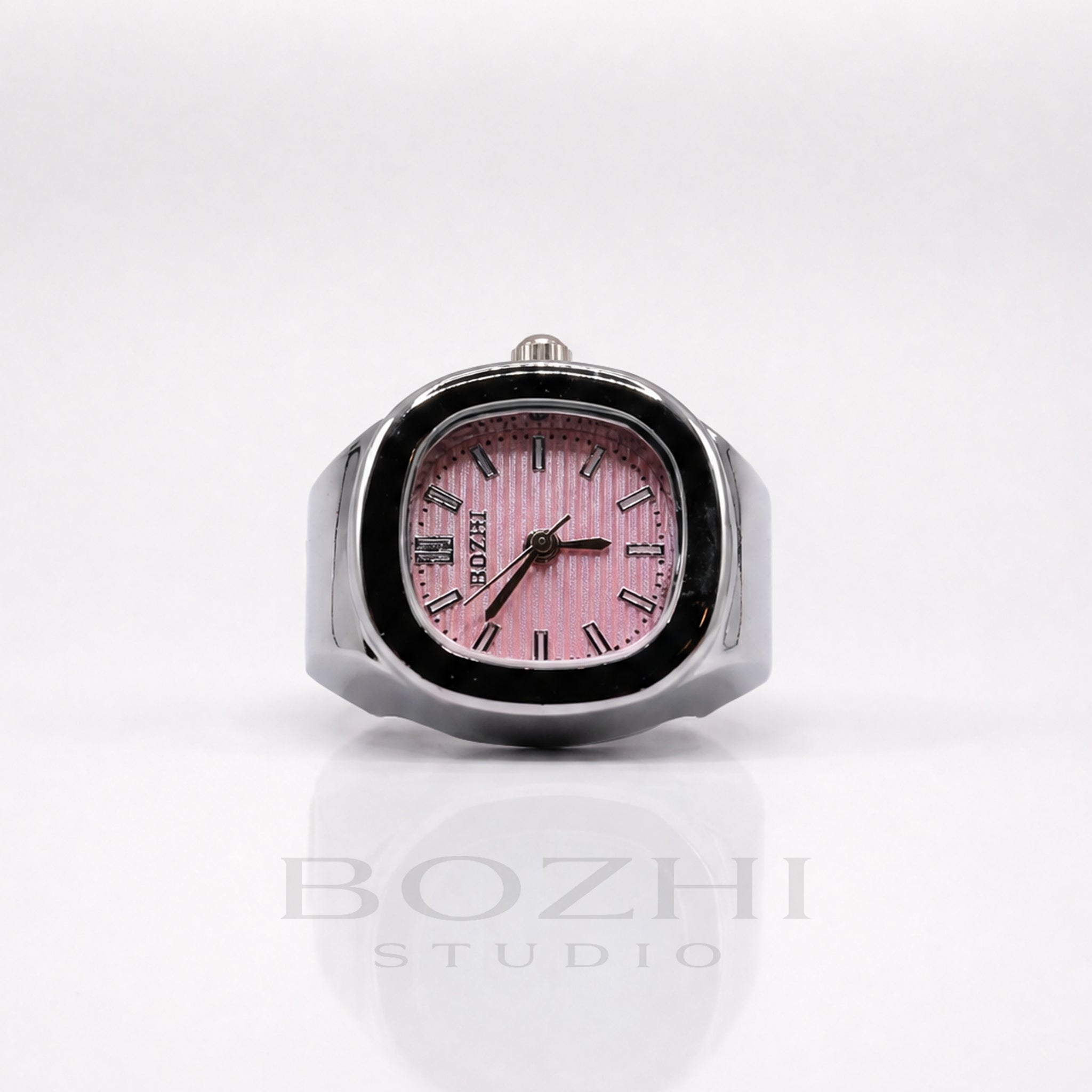BOZHI Fjord – Minimalistisk Watch Ring i Rostfritt Stål