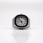 BOZHI Fjord – Minimalistisk Watch Ring i Rostfritt Stål