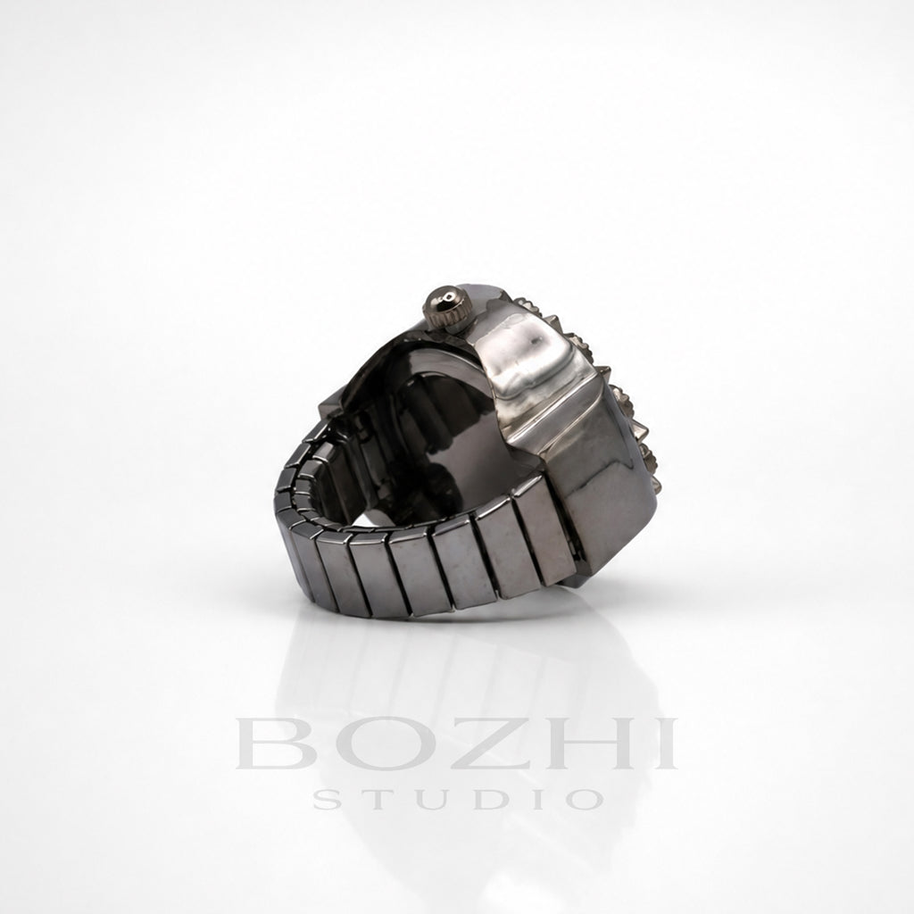 BOZHI Halo – Minimalistisk Watch Ring i Rostfritt Stål