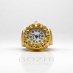 BOZHI Halo – Minimalistisk Watch Ring i Rostfritt Stål